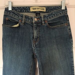Gap Boot Cut Capri Jeans